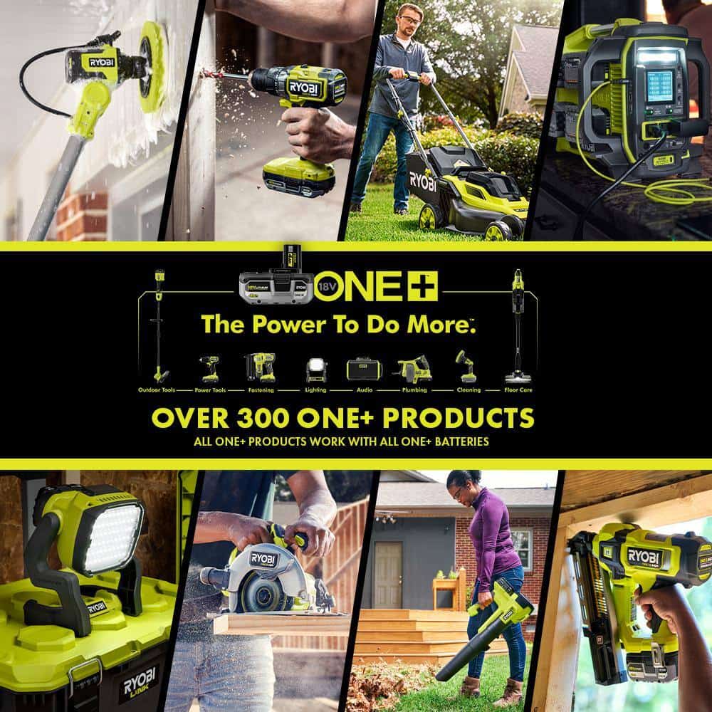 RYOBI ONE+ HP 18V Brushless Cordless Compact Blower, 220 CFM, 140 MPH, Tool-Only