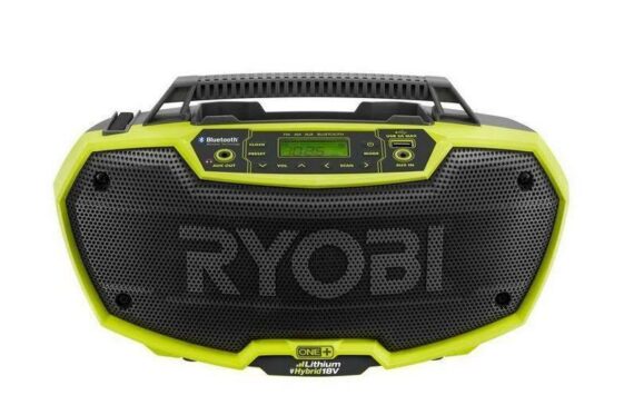 Ryobi One+ P746 18V Radio Dual Power Bluetooth