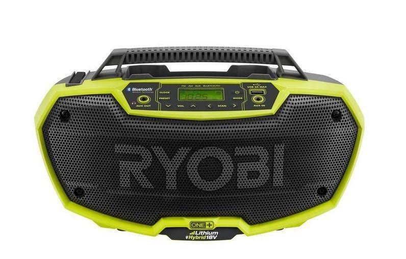 Ryobi One+ P746 18V Radio Dual Power Bluetooth