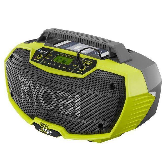 Ryobi One+ P746 18V Radio Dual Power Bluetooth