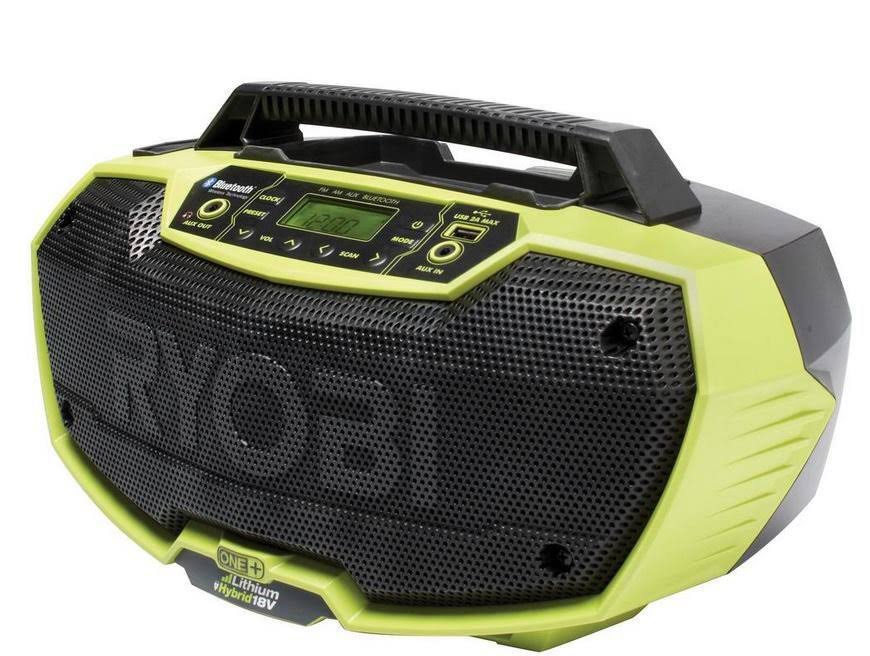 Ryobi One+ P746 18V Radio Dual Power Bluetooth