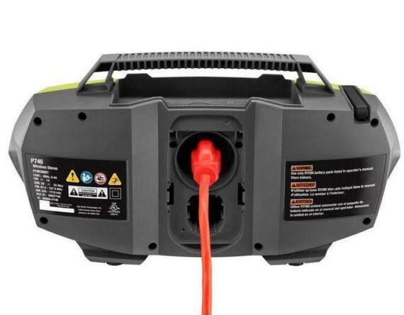 Ryobi One+ P746 18V Radio Dual Power Bluetooth