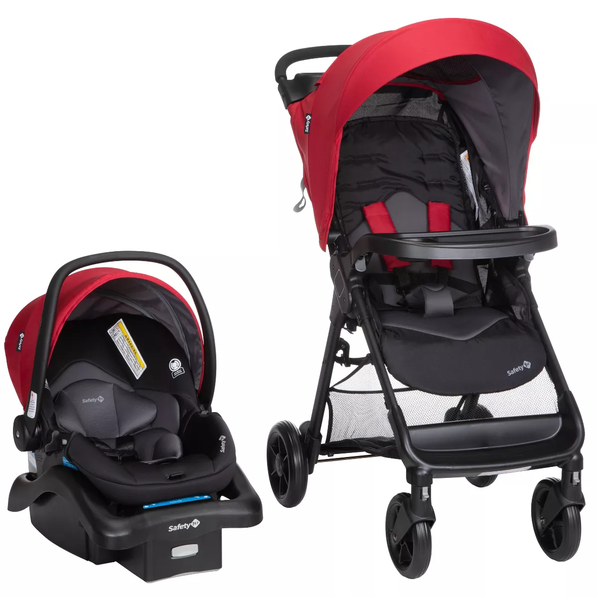 Safety 1st Smooth Ride Travel System - Black Cherry