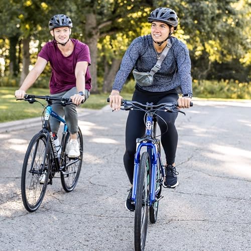 Schwinn GTX Comfort Adult Hybrid Bike  Men and Women  Dual Sport Bicycle  700c Wheels  Step-Through or Step-Over Lightweight Aluminum Frame