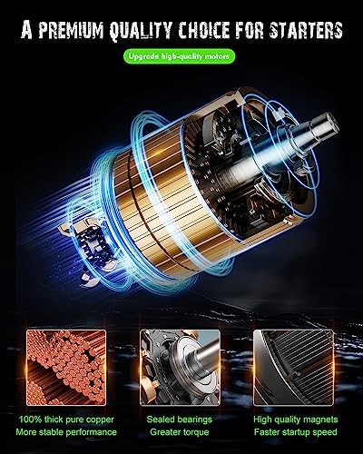 SCITOO Tecumseh Starter 33329 33329C 33329D 33329E 37000 for Snowblower and Snow Thrower 5898N