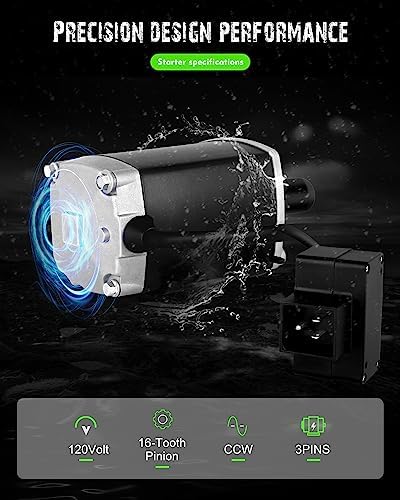 SCITOO Tecumseh Starter 33329 33329C 33329D 33329E 37000 for Snowblower and Snow Thrower 5898N