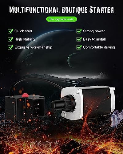 SCITOO Tecumseh Starter 33329  33329C  33329D  33329E  37000 for Snowblower and Snow Thrower 5898N