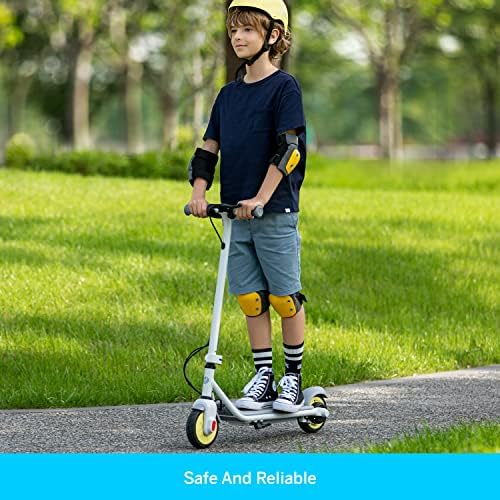 Segway Ninebot eKickScooter - Electric Scooter for Kids 6-14  w/t Adjustable Handlebar Height ( Only C2 Pro ) for Riders up to 132 lbs  Includes New Cruise Mode  UL-2272 Certified