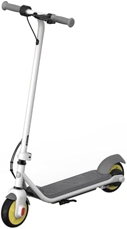 Segway Ninebot eKickScooter - Electric Scooter for Kids 6-14  w/t Adjustable Handlebar Height ( Only C2 Pro ) for Riders up to 132 lbs  Includes New Cruise Mode  UL-2272 Certified