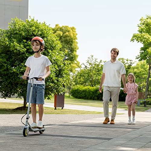 Segway Ninebot eKickScooter - Electric Scooter for Kids 6-14  w/t Adjustable Handlebar Height ( Only C2 Pro ) for Riders up to 132 lbs  Includes New Cruise Mode  UL-2272 Certified