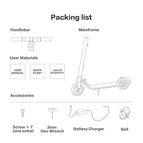 Segway Ninebot Electric Kick Scooter, Lightweight and Foldable