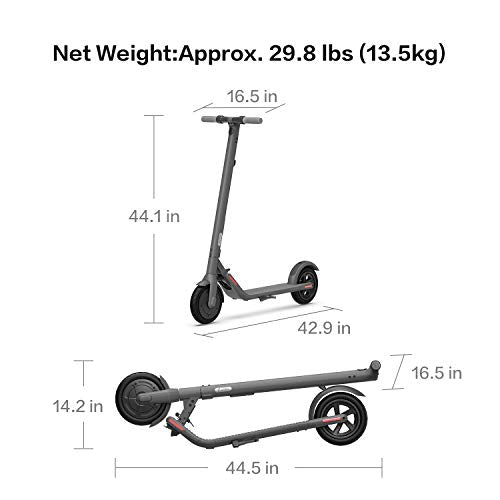 Segway Ninebot Electric Kick Scooter, Lightweight and Foldable