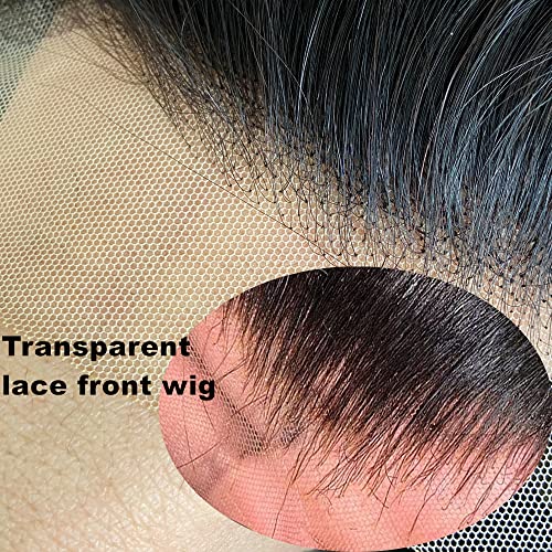 SENSAIRUITE Body Wave Lace Front Wigs Human Hair Wide Lace 180 Density Human Hair Wigs 13x4 Human Hair Lace Front Wigs Pre Plucked With Baby Hair 20 Inches Natural Color