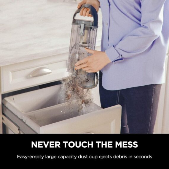 Shark SV1106 Navigator Freestyle Cordless Stick Vacuum, Lightweight, White/Grey, for Carpet & Pet Hair