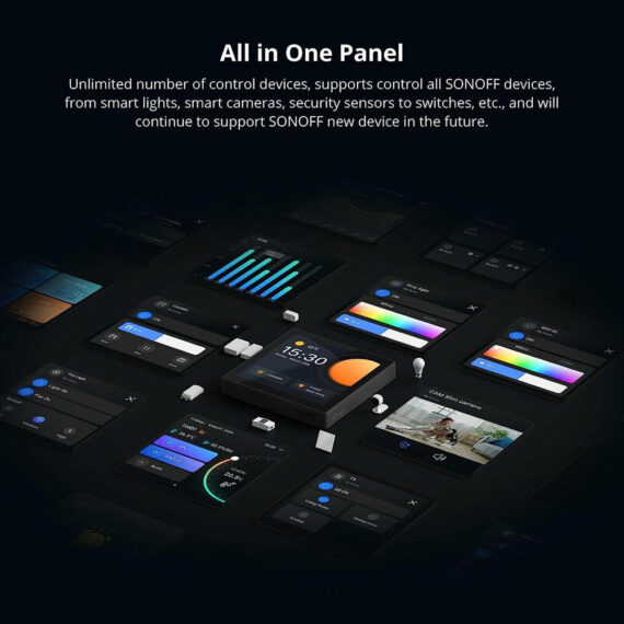 SONOFF NSPanel Pro Smart Home Control Panel with Zigbee Gateway, Wi-Fi, Thermostat & Intercom