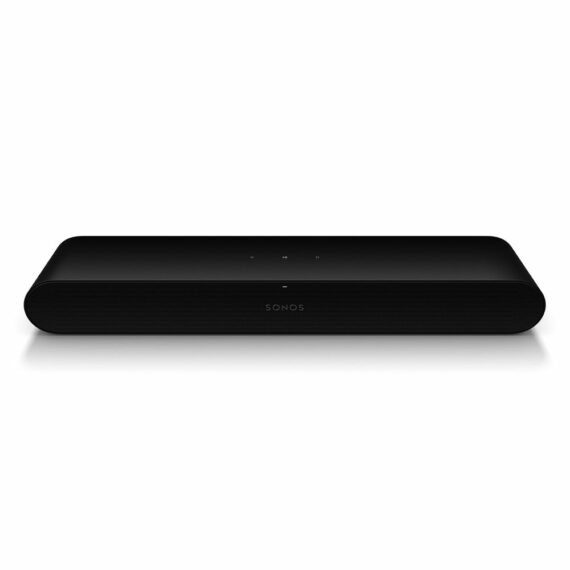Sonos Ray Compact Soundbar - Clear Dialogue, Deep Bass, Easy Setup for TV, Music & Gaming