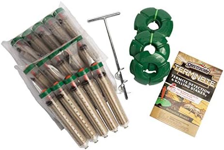 Spectracide Terminate Termite Detection & Killing Stakes  Kills Foraging Termites  Detects Termite Activity  15 Count