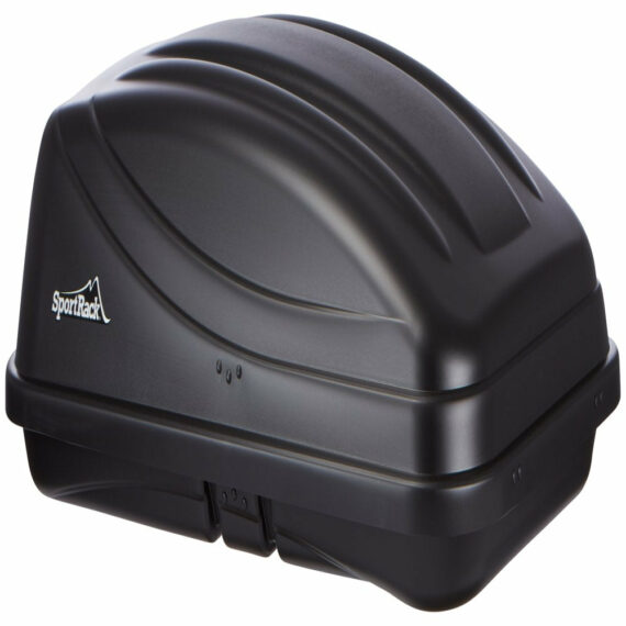 SportRack SR7040 Getaway L Roof-Mount Cargo Box, 15 Cu Ft, Black, UV-Resistant HDPE, Lockable