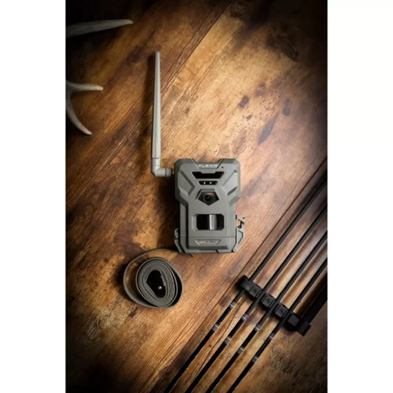 SpyPoint Flex-M Trail Camera Twin Pack, 28MP, 0.4s Trigger, Infrared Flash, SD Cards Included