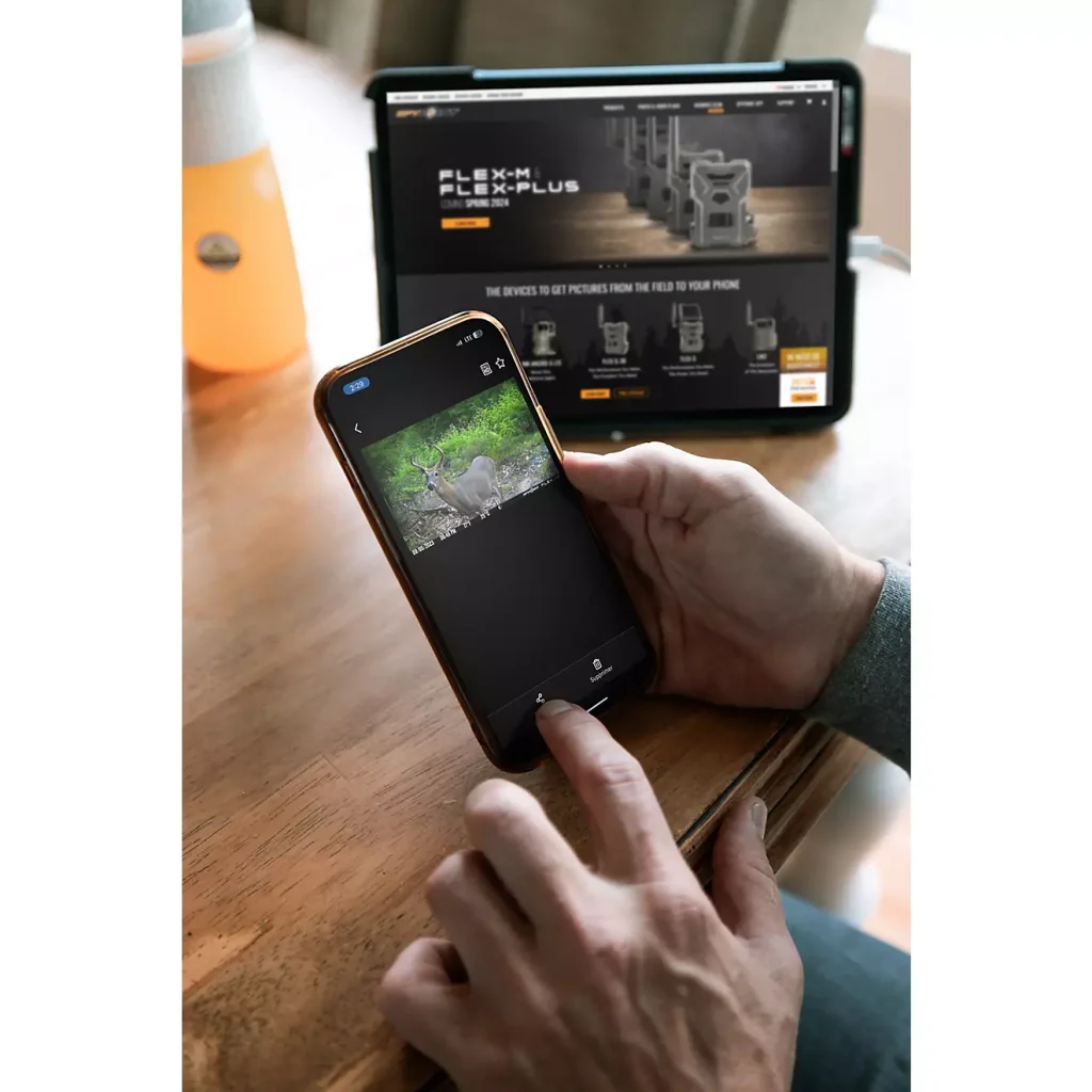 SpyPoint Flex-M Trail Camera Twin Pack, 28MP, 0.4s Trigger, Infrared Flash, SD Cards Included