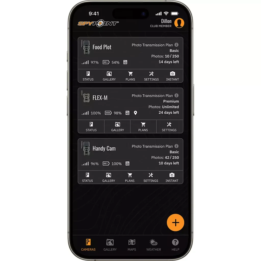 SpyPoint Flex-M Trail Camera Twin Pack, 28MP, 0.4s Trigger, Infrared Flash, SD Cards Included