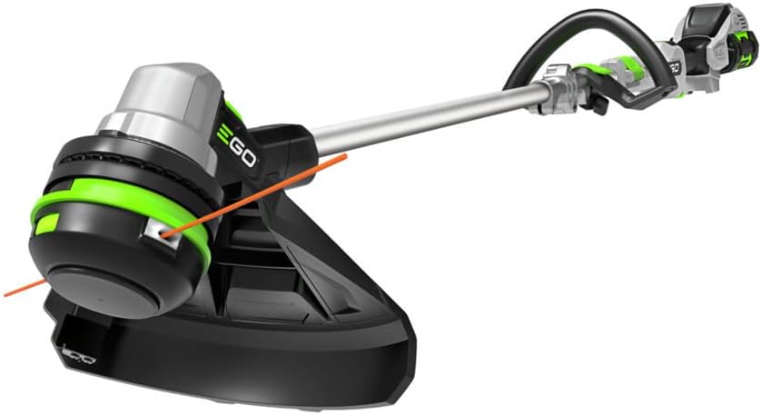 ST1511T 15-Inch 56-Volt Lithium-Ion Cordless String Trimmer Kit Alu Foldable Shaft Battery and Charger Included, 15in Powerload/Telescopic/Gauge(2.5AH), Black