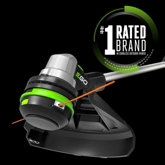 ST1511T 15-Inch 56-Volt Lithium-Ion Cordless String Trimmer Kit Alu Foldable Shaft Battery and Charger Included, 15in Powerload/Telescopic/Gauge(2.5AH), Black