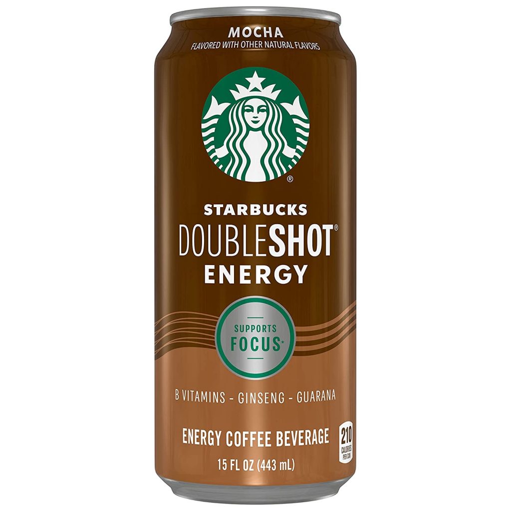 Starbucks Doubleshot Energy Mocha Espresso Coffee, 15 oz Cans, 12 Pack