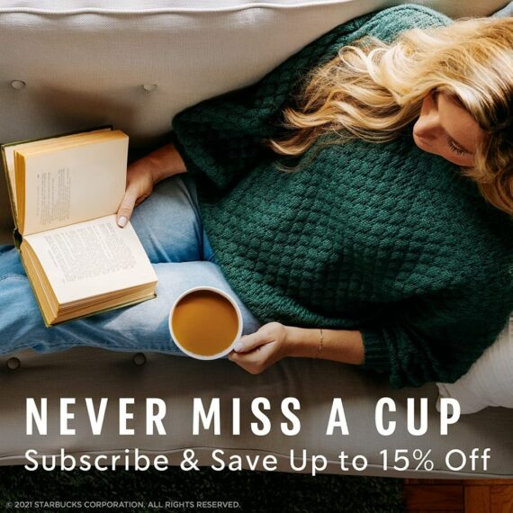 Starbucks VIA Instant Decaf Italian Roast Coffee, Dark Roast, 100% Arabica, 50 Packets