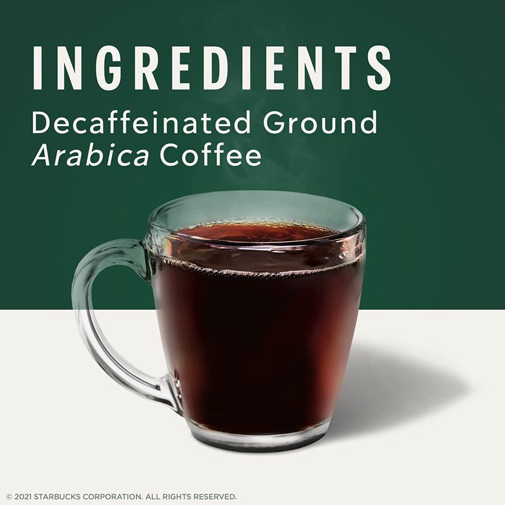 Starbucks VIA Instant Decaf Italian Roast Coffee, Dark Roast, 100% Arabica, 50 Packets