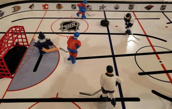 STIGA NHL Stanley Cup Table Hockey Game - 3D Players, Scale Rink, 3 Teams, Officially Licensed by NHL