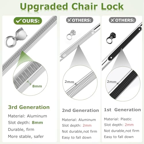 Suteck Relaxing Zero Gravity Chair - Black | Removable Cushion | Upgraded Lock  Cup Holder  Reclining  Folding