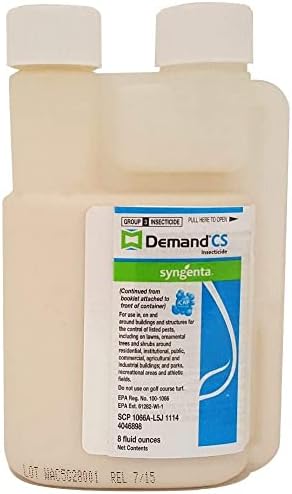 Syngenta 73654 Demand CS Insecticide  8oz  Beige