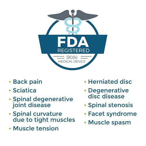 Teeter Inversion Table for Back Pain, FDA-Registered, UL Safety-Certified