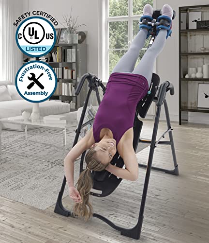 Teeter Inversion Table for Back Pain, FDA-Registered, UL Safety-Certified