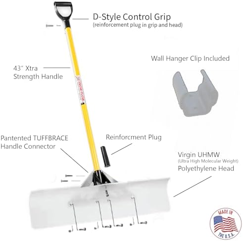 The Snowplow "the Original Snow Pusher" 30" Wide Model 50530