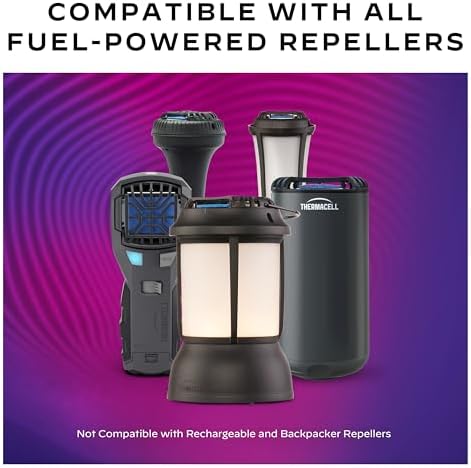 Thermacell Mosquito Repellent Refills; Compatible with Any Fuel-Powered Thermacell Repeller; Highly Effective  Long Lasting  No Spray or Mess; 15 Foot Zone of Mosquito Protection