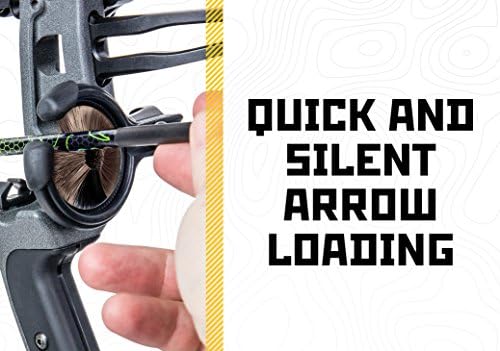 Trophy Ridge Kill Shot Whisker Biscuit Archery Arrow Rest  Ambidextrous  Brown  Medium