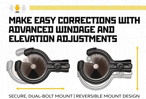 Trophy Ridge Kill Shot Whisker Biscuit Archery Arrow Rest  Ambidextrous  Brown  Medium