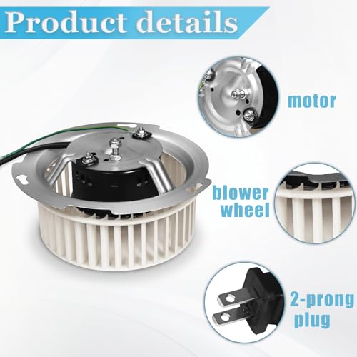 Upgraded 8832NA Blower Motor Compatible with Nutone 84757 JA2B099N Bathroom Fan Motor Replace 8832NA "A" Unit ONLY JA2B099  86652G  86652  8662  JA2C028G  99080520  8832  8832SA  8832N & 8833