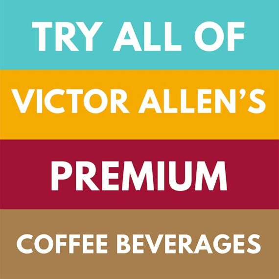 Victor Allen Coffee Pods, Autumn Variety Pack, 96 Count, Compatible with Keurig 2.0 Brewers