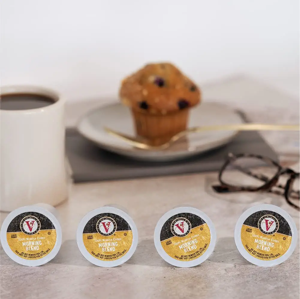 Victor Allen's Coffee Morning Blend Light Roast, 200 Single Serve Pods for Keurig K-Cup Brewers