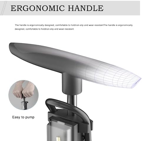 VIMILOLO Bike Pump  Air Bicycle Pump Inflator for Presta and Schrader Valve Tire Ball Bike Portable Pumps 160PSI & 11BAR