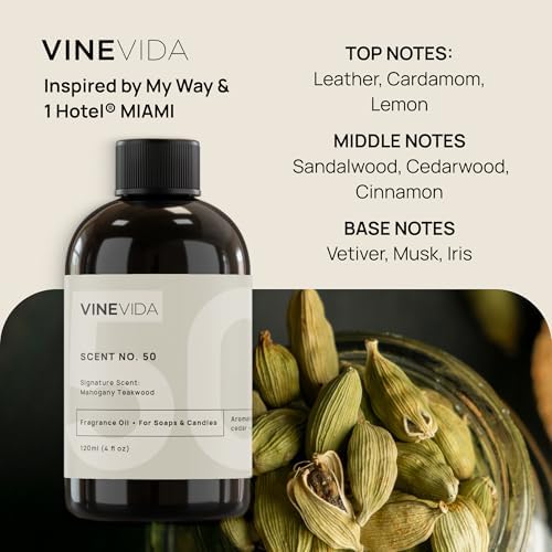 VINEVIDA [32 Fl Oz] Scent ? 1000 Inspired by My Way Fragrance Oil for Cold Air Diffuser - Hotel Collection Diffuser Oil - Essential Oils for Diffuser Oil Refill & Air Freshener Room Spray