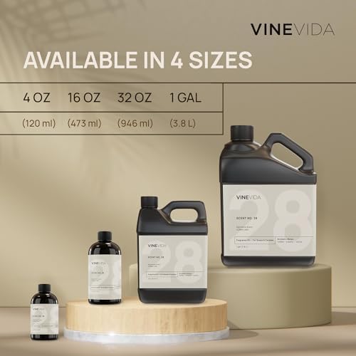 VINEVIDA [32 Fl Oz] Scent ? 1000 Inspired by My Way Fragrance Oil for Cold Air Diffuser - Hotel Collection Diffuser Oil - Essential Oils for Diffuser Oil Refill & Air Freshener Room Spray