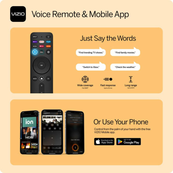 VIZIO 32" Class D-Series FHD LED Smart TV