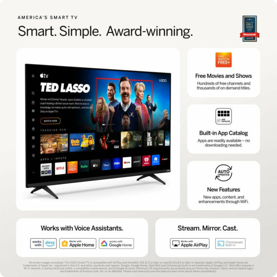 VIZIO 32" Class D-Series FHD LED Smart TV