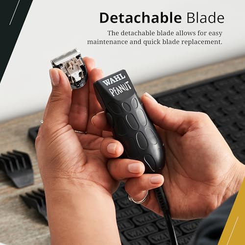 Wahl Professional Black Peanut Trimmer  Compact Hair Clipper/Trimmer  Lightweight & Compact  Corded