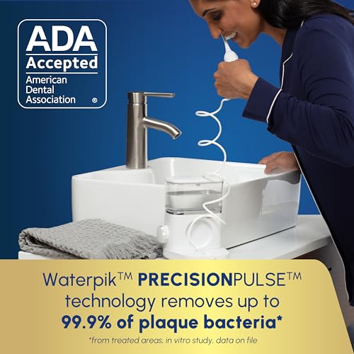 Waterpik Sonic-Fusion 2.0 Professional Flossing Toothbrush  Electric Toothbrush and Water Flosser Combo In One  White SF-04  Packaging May Vary