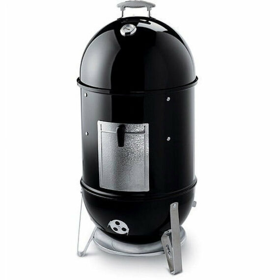 Weber Smokey Mountain Cooker 18.5" Smoker, Porcelain-Coated, Built-In Thermometer, 481 Sq. In. Cooking Area